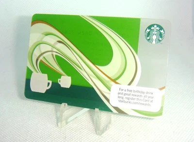 STARBUCKS 2010 Collectable Gift Card Unused Card No $ Value Mint/New Card     02 - Image 1 of 4