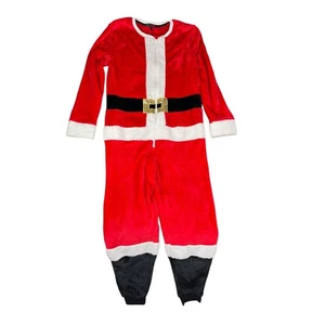 Tuta Babbo Natale donna tg Lg rossa bianca cintura sintetica pezzo unico zip con amore Derek  - Foto 1 di 7