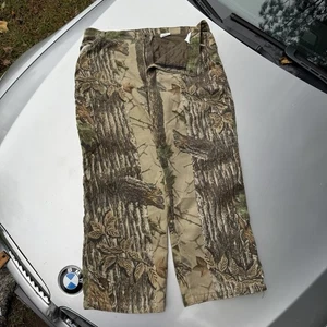 Pantalones relajados de caza aislados vintage camuflados Duxbax hechos en EE. UU. talla 40X30 años 90 - Imagen 1 de 14