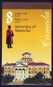 Canada sc#1941a University of Manitoba, Booklet Bk254b, Mint-NH - Bild 1 von 4
