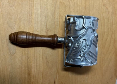 Monopol AURO Christmas Cookie Cutter Roller Press Vintage GERMANY - Image 1 of 4