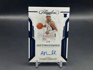 2022-23 Flawless Andrew Nembhard Distinguished Rookie Auto Blue /8 - Bild 1 von 2