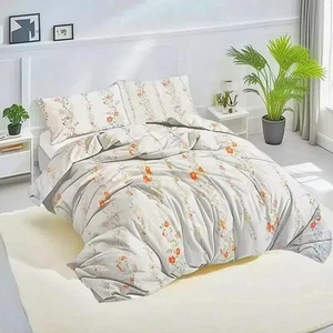 3PCS Comforter Set,Soft Flower Comforter Bed in A Bag,Bedding for Full Floral - Picture 1 of 7