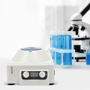 6*10ml Labor LCD Zentrifugen Tischzentrifuge Centrifuge 1685xg  0-4000U/min NEU - Bild 1 von 14