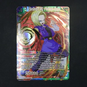 Android 18, Full of Rage Common P-172 Mythic Booster Foil - Picture 1 of 2
