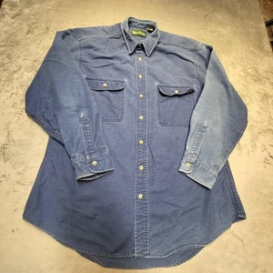 Gander Mountain Shirt Mens XL Tall Button Down Double Pocket Workwear Outdoors - Picture 1 of 10