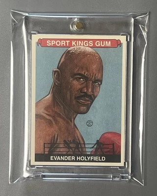 EVANDER HOLYFIELD 👑HOF/BOXING ALL TIME GREAT!!! 2012 SPORTKINGS - Image 1 of 2