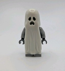 Lego Minifigure Accessory Only Ghost W Pointed Top Shroud *Glows In Dark* Scooby