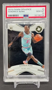 pop1 2019-20 Panini Opulence /39 Kendrick Nunn #5 Rookie RC PSA 10 Gem Mint - Bild 1 von 2