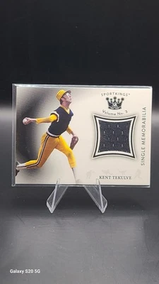 KENT TEKULVE ~ Sportkings Volume 3 Single Memorabilia Game Used Jersey #SM-KT - Image 1 of 2