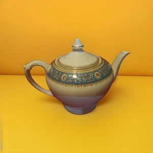 Rare Tea Pot Antique Crown Ducal FAIR OAK  preloved crazing Tasteful Classic - Picture 1 of 9