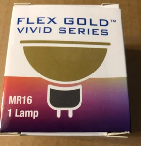 Lighting Systems FLEX GOLD VIVID LED Lamp LED-5W Warm White Flood RGB27 Light - Picture 1 of 6