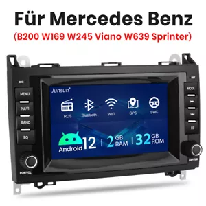 Autoradio Android GPS Navi Für Mercedes Benz A/B Klasse Sprinter Viano Vito W639 - Bild 1 von 11