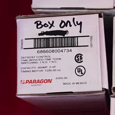 Carcasa metálica Paragon para temporizador de descongelación control de tiempo modelo 8145 8045 8141 Foto 1 de 3