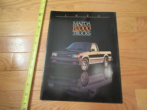 Mazda Trucks B2000 1986 Car auto Dealer showroom Sales Brochure 2 - Picture 1 of 11