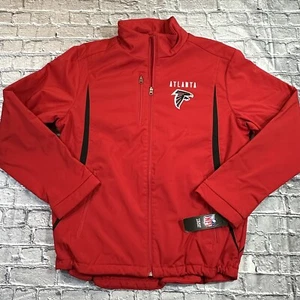 NWT Atlanta Falcons G-III NFL Team Apparel Full-Zip Softshell Logo Spell Out XL - Picture 1 of 13
