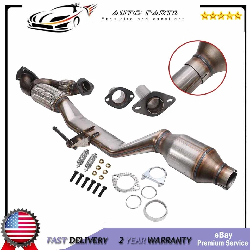 For 2013-2019 NISSAN PATHFINDER Flex Pipe & Catalytic Converter New US STOCK - Image 1 of 4