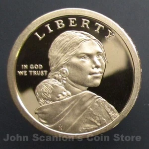 2015-S Native American Sacagawea Dollar - Gem Proof Deep Cameo U.S. Coin - Picture 1 of 2