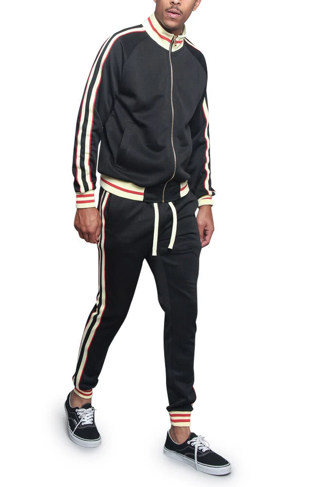 Conjunto de chándal y chaqueta deportiva de entrenamiento para hombre ST575EY Foto 1 de 2