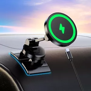 Für Magsafe Autohalterung 15W Handyhalterung Auto mit Ladefunktion - Bild 1 von 7