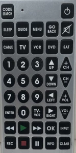 Jumbo Universal Remote Control (11"x5") Never lose the remote again! - Picture 1 of 8