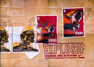 Enorme póster deportivo publicitario francés vintage Nike Park World Cup B original 1998 - Imagen 1 de 13