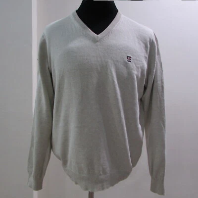 U.S Polo men's Cotton V Neck Jumper Chest 42/44 L UK Sku 7289 - Image 1 of 4