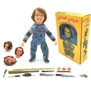 NECA Chucky Good Guy Doll Child's Play Ultimate 4" Action Figure Model Toys NEW - Picture 1 of 16