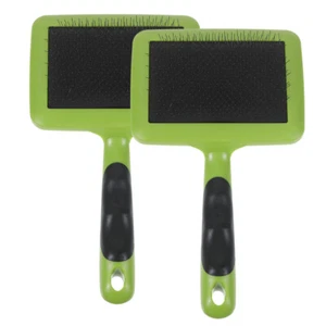 Wool Carding Brushes for DIY Craft: 2pcs Portable Felting Carders - Picture 1 of 12