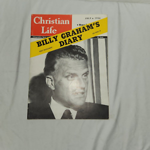 Christian Life Magazine, July 1956, Billy Graham's Diary, 1st Installment & More