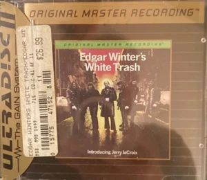 Edgar Winter White Trash Mobile Fidelity MFSL 24K GOLD CD UDCD 715 New SEALED - Picture 1 of 2