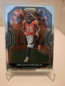 Panini PRIZM 2020 Melvin Gordon III Broncos #115 NFL Trading Card Football - Bild 1 von 1