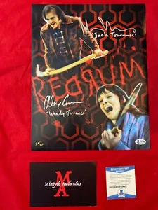 DR. SLEEP DUAL CAST FOTO FIRMATA 11x14! DR SLEEP! JACK & WENDY TORRANCE! BECKETT - Foto 1 di 1