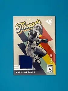 2020 Donruss Elite #TTS-MF Marshall Faulk MEMORABILIA #/299 - NFL Trading Card - Picture 1 of 2