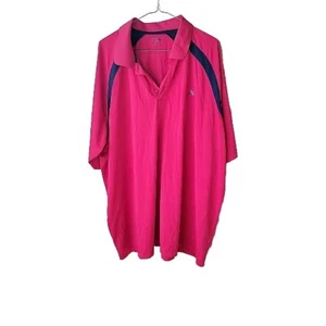 Gander Mountain Camicia Uomo 2XL GSX Golf Polo Manica Corta Rosso Nero Accenti - Foto 1 di 7