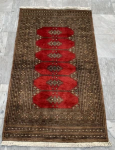 3x5 ft Vintage Afghan Handmade Baloch Design Authentic Traditional Colorful Rug - Picture 1 of 12