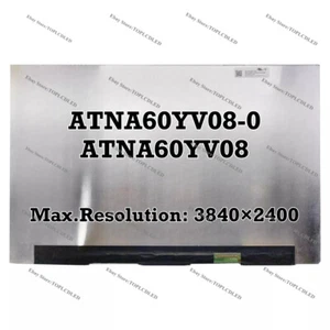 ATNA60YV08-0 ATNA60YV08 3840×2400 16:10 No Touch OLED Screen Panel Digitizer - Picture 1 of 2