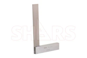 Shars 8" x 5" Hardened Precision Steel Squares Straight Edge Squares New P} - Picture 1 of 5