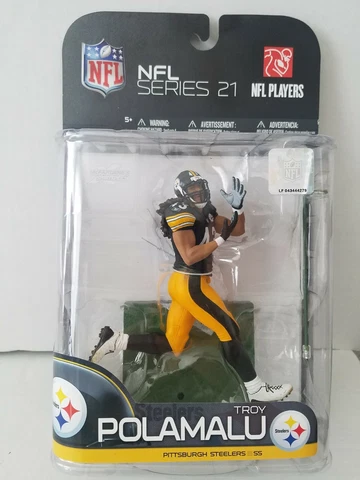 McFARLANE NFL TROY POLAMALU  #43 PITTSBURGH STEELERS SERIES 21 Cover