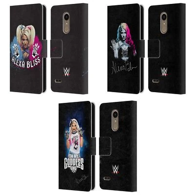 OFFICIAL WWE ALEXA BLISS LEATHER BOOK WALLET CASE COVER FOR LG PHONES 1 - Image 1 of 4