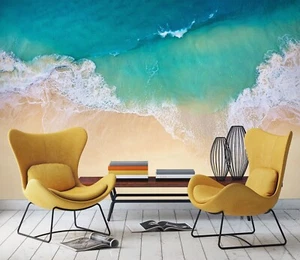 3D Einfacher Strand H715 Tapete Wandbild Selbstklebend Abnehmbare Aufkleber Erin - Bild 1 von 12