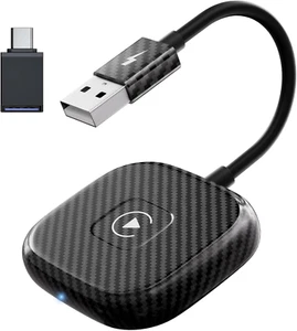 CarPlay Wireless Adapter for Apple iPhone,Convert Factory Wired to Wireless - Picture 1 of 8