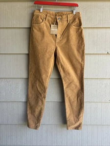 Pantalones Patagonia Para Mujer 30 (US10) Nido Marrón Cordones Diarios Pana Nuevos con Etiquetas - Imagen 1 de 8