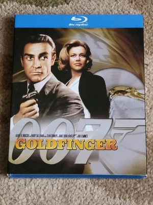 GOLDFINGER (1964) SEAN CONNERY JAMES BOND BLU-RAY LIKE NEW! - Image 1 of 2