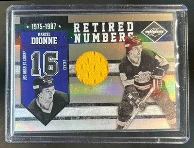 2010-11 Panini Limited Marcel Dionne Retired Numbers Jersey #/99 Kings - Image 1 of 2