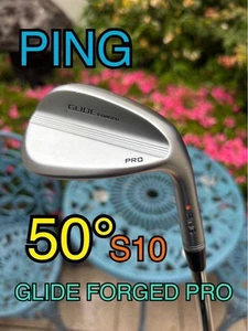 Ping Glide Forged Pro 50S Wedge Red Dot Dynamic Gold S200 Mid Grip - Picture 1 of 7