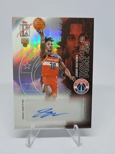 2025-26 Topps Signature Class Rookie Class Chrome Auto Jamir Watkins RC #RCC-JW - Afbeelding 1 van 2