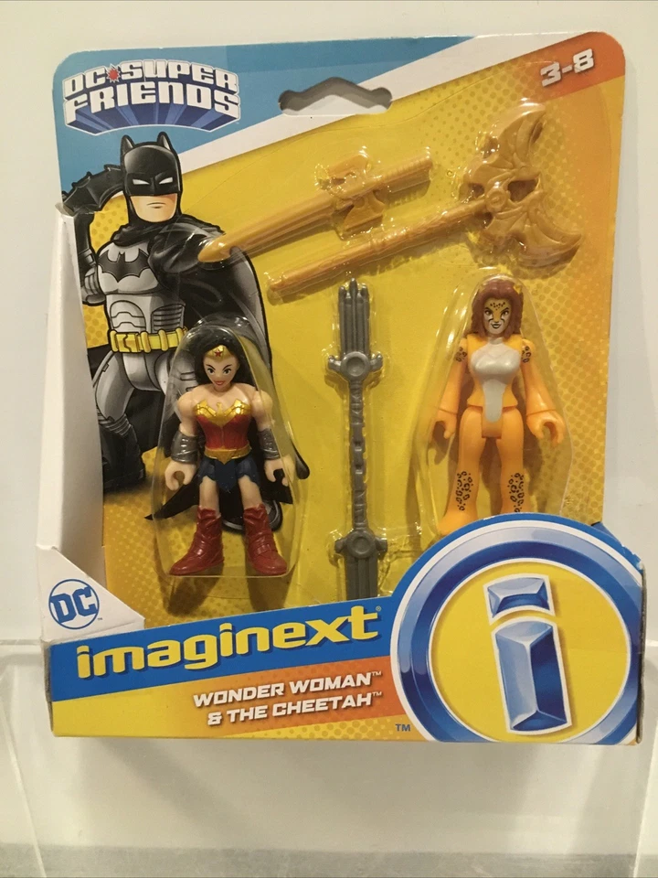 2019 Imaginext DC Super Friends Wonder Woman and The Cheetah