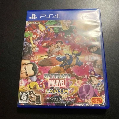 Sony Playstation 4 ULTIMATE MARVEL VS CAPCOM 3 Fighting Action PS4 Japan Game 4 - Image 1 of 3