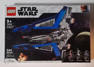 Lego Star Wars 75316 Mandalorian Starfighter Set With Box and Manual - Picture 1 of 10
